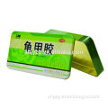 china manufacture supply rectangle health care medicine metal tin box